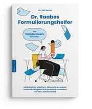 Cover von Dr. Raabes Formulierungshelfer