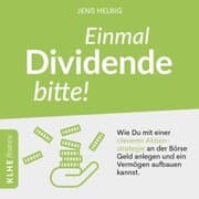 Cover von Einmal Dividende bitte!