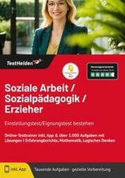 Cover von Soziale Arbeit: Sozialpädagogik/Erzieher Einstellungstest/Eignungstest bestehen