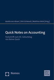 Cover von Quick Notes on Accounting