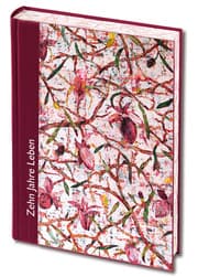 Cover von Zehn Jahre Leben - weinrot