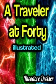 Cover von A Traveler at Forty illustrated