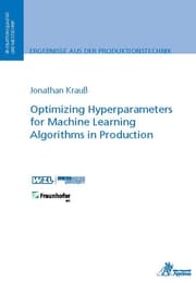 Cover von Optimizing Hyperparameters for Machine Learning Algorithms in Production