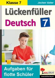 Cover von Lückenfüller Deutsch, Klasse 7