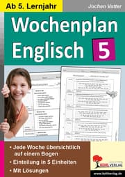 Cover von Wochenplan Englisch 5