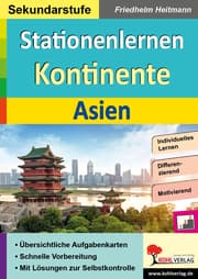 Cover von Stationenlernen Kontinente / Asien