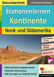 Cover von Stationenlernen Kontinente / Nord- und Südamerika