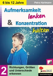 Cover von Aufmerksamkeit lenken und Konzentration steigern / Band 2