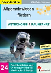 Cover von Allgemeinwissen fördern Astronomie und Raumfahrt