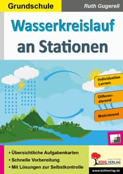 Cover von Wasserkreislauf an Stationen / Grundschule