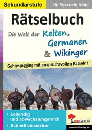 Cover von Rätselbuch Die Welt der Kelten, Germanen und Wikinger