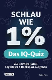 Cover von Schlau wie 1% - Das IQ-Quiz