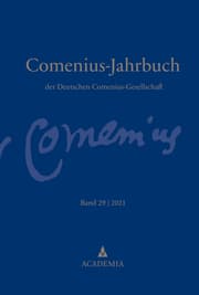 Cover von Comenius-Jahrbuch 29