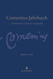 Cover von Comenius-Jahrbuch