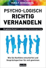 Cover von Psycho-logisch richtig verhandeln