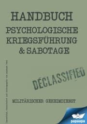 Cover von Handbuch - Psychologische Kriegsführung und Sabbotage