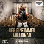 Cover von Der Einzimmer-Millionär