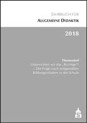 Cover von Jahrbuch für Allgemeine Didaktik 2018