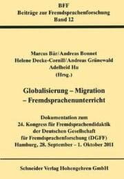 Cover von Globalisierung -Migration - Fremdsprachenunterricht