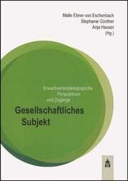 Cover von Gesellschaftliches Subjekt