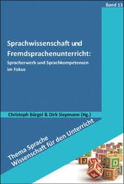 Cover von Sprachwissenschaft und Fremdsprachenunterricht: