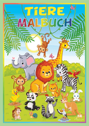 Cover von Tiere Malbuch