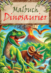 Cover von Dinosaurier Malbuch
