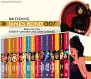 Cover von James Bond Gesamtbox 2: Schuber gefüllt mit den Bänden 15-29 plus dem Filmroman Goldeneye