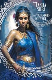 Cover von Das Oleander-Schwert (Die brennenden Reiche 2) Collector's Edition mit Farbschnitt, Lesebändchen und Mini-Print