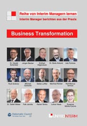 Cover von Business Transformation: Interim Manager berichten aus der Praxis