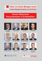 Cover von HR - Personalwesen in Krisenzeiten: Interim Manager berichten aus der Praxis