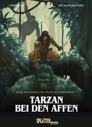 Cover von Tarzan bei den Affen (Graphic Novel)