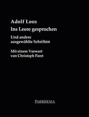 Cover von Ins Leere gesprochen