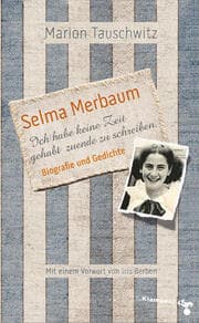 Cover von Selma Merbaum - Ich habe keine Zeit gehabt zuende zu schreiben