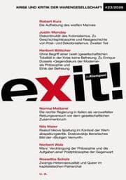 Cover von exit! Krise und Kritik der Warengesellschaft 23/2026