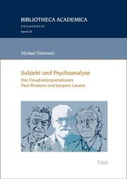 Cover von Subjekt und Psychoanalyse