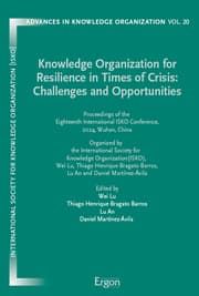 Cover von Knowledge Organization for Resilience in Times of Crisis: Challenges and Opportunities