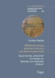 Cover von Weltbeschreibung zwischen Literatur und Naturwissenschaft