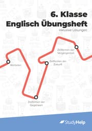 Cover von 6. Klasse Englisch Übungsheft (Workbook)