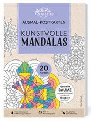 Cover von Ausmal-Postkarten Kunstvolle Mandalas