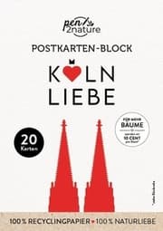 Cover von Postkartenblock Köln-Liebe