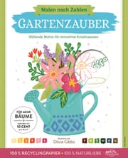 Cover von Malen nach Zahlen - Gartenzauber