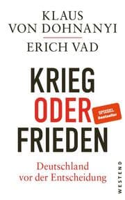 Cover von Krieg oder Frieden - Deutschland vor der Entscheidung