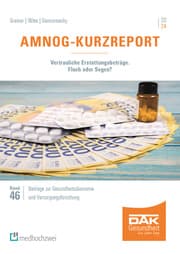 Cover von AMNOG-Kurzreport 2024