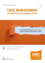 Cover von Case Management - Ein Booster für die häusliche Pflege?
