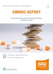 Cover von AMNOG-Report 2025