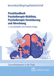 Cover von Praxishandbuch Psychotherapie-Richtlinie, Psychotherapie-Vereinbarung und Abrechnung