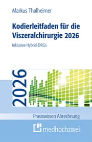 Cover von Kodierleitfaden für die Viszeralchirurgie 2026