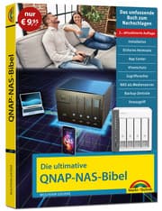 Cover von Die ultimative QNAP NAS Bibel - 2. Auflage - Sonderauflage