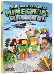 Cover von Das inoffizielle Minecraft Malbuch für Kinder und Jugendliche - zum Ausmalen der Minecraft Welt